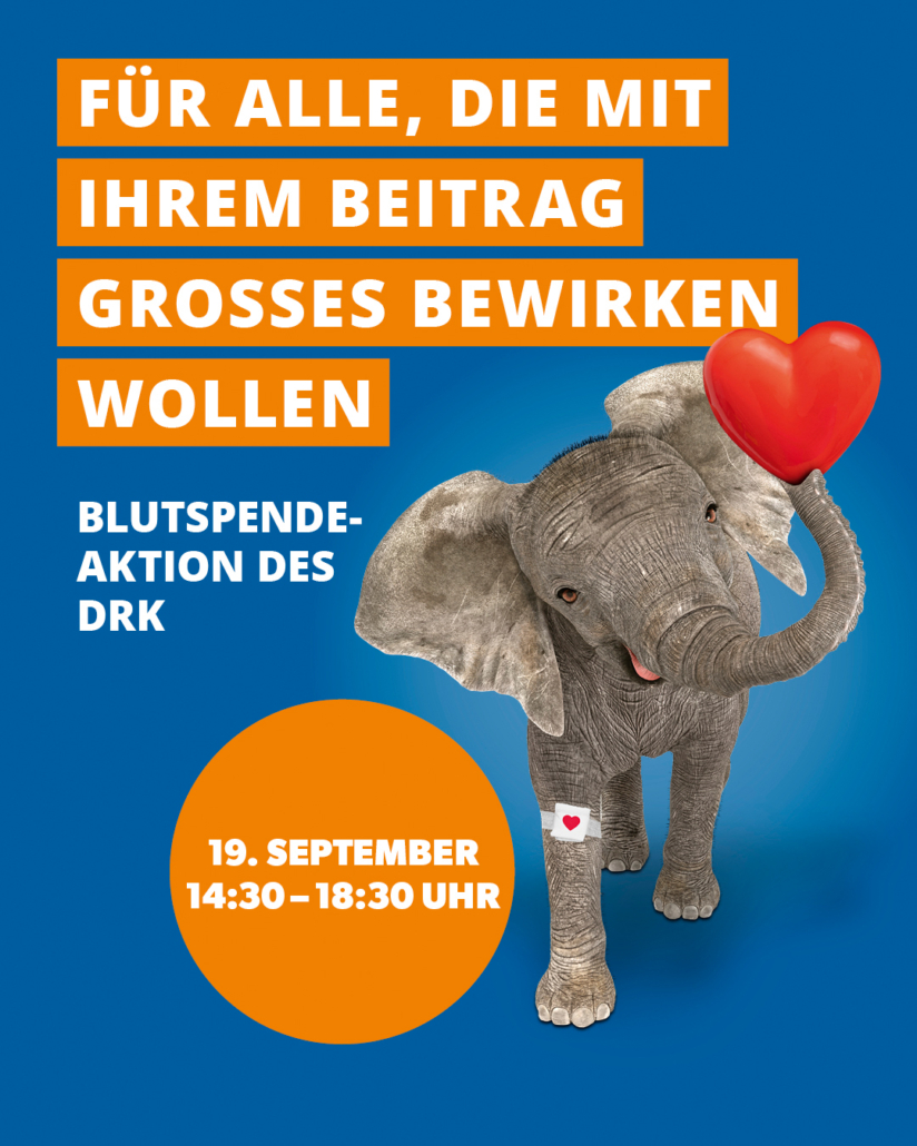 Blutspende am 19.09.