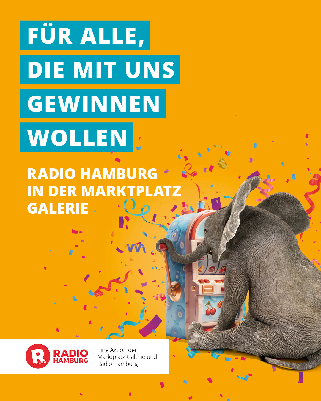 Elefant spielt