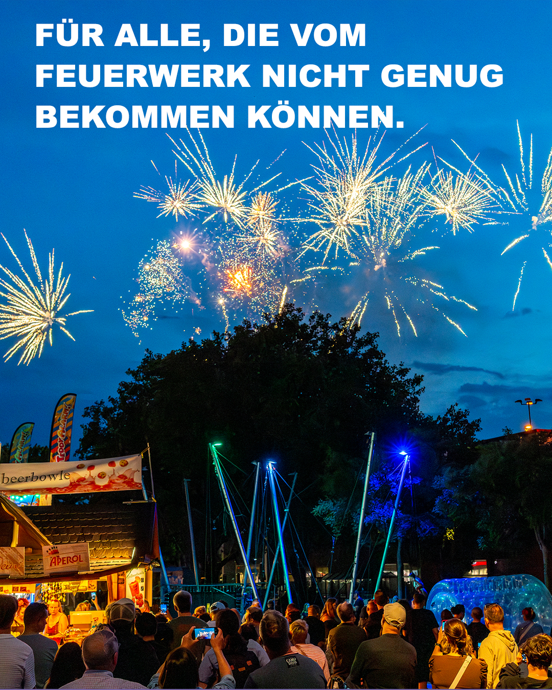 Für alle die vom Feuerwerk nicht genug bekommen können.