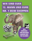 Elefant mit Fußball